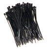 Unbranded/Generic 100 Pack Black 4" Inch Cable Zip Ties 18