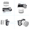NICEYRIG Cage for Sony Alpha A6700 Mirrorless Camera, with QD