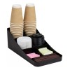 Organizador De Encimera Para Café Con 7 Compartimentos Negro