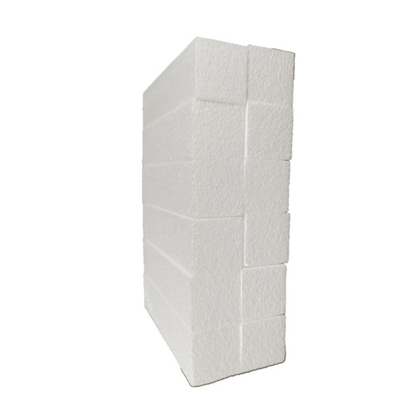 DecoPorex Polystyrene Blocks 5cm x 5cm x 20cm (Pack of