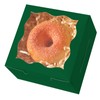 qiqee Deep Green Bakery Box with Window 4x4x2.5 inch 30Packs