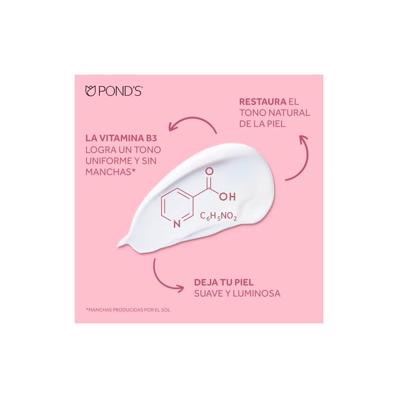 Pond's Crema Facial Anti-manchas Clarant B3 Piel Balanceada a Seca
