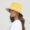Lala 라라 양면 벙거지 모자-Yellow(LALA2H124F) Lala Reversible Bucket Hat -