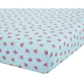 Catherine Lansfield Fairies Easy Care Single Duvet Set Pink