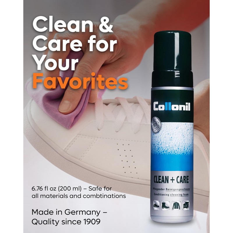 Collonil Clean & Care Shoe & Leather Cleaner XL 6.76 fl