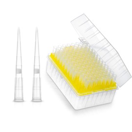 100ul Filtering Pipette, Universal Low-Retention Filter Pipette Tips, Sterilization, DNase/RNase/Pyrogen Free, Micro Pipettor Tips, 96 Tips/Rack