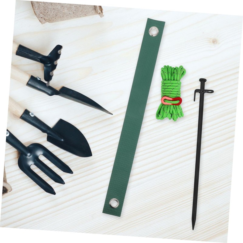 IWOWHERO Tree Support Anchor Kit Heavy Duty Metal Stakes Windproof