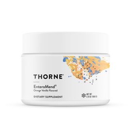 THORNE - EnteroMend - Gut Health Supplement - Supports Optimal Digestive Function & Bowel Regularity* - NSF Certified for Sport - Orange Vanilla Flavor - 5.9 Oz - 30 Servings
