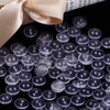 500 Pcs Clear Resin Buttons, Clear 2 Hole Buttons Transparent