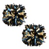 ICObuty Metallic Cheerleader Cheerleading Pom Poms 6 inch 1 Pair