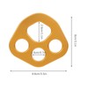30KN 4 Holes Rigging Plate Rope Bearing Anchors Points Connector