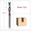 SpeTool 1/4 Inch Shank DownCut Spiral Router Bit with TAC