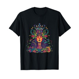 Ayahuasca Ceremony Visionary Art of Sacred Geometry and T-Shirt
