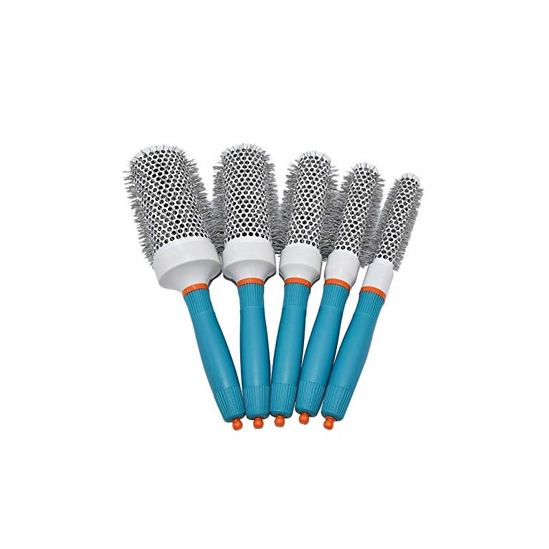 Liseng Ceramic Ionic Round Hair Brush Barrel Hairdressing Hair Salon