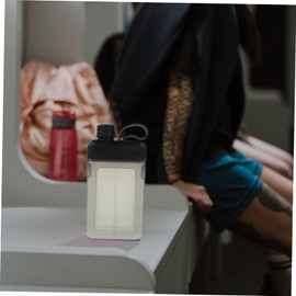 Sosoport Capacity Portable Square Water Flask Outdoor Sports Kettle for Hydration Lightweight Beverage Container for Gym Work School and Travel