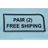 AM General 2 HMMWV WINDSHIELD SEALS 12338941 Hummer H1 PAIR
