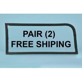 AM General 2 HMMWV WINDSHIELD SEALS 12338941 Hummer H1 PAIR HUMVEE M998 M1123 M1151 M1152