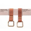 No.3 Dangler + belt loop - Cognacbruin