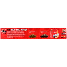 Airfix 1/35 Plastic Model Kit DCD Level 3 German Tiger I 'Early Version' Tank 2 Scheme Options by Airfix