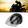 Motorcycle Helmet Stylish Adjustable Lightweight Rain Proof Rugged Electric Vehicle