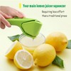 Lime Squeezer, Manual Leverage Effortless Hand Juicer, Easy Squeeze Fold