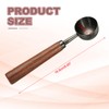 sourcing map Coffee Measuring Spoon, 4" x 0.8" 15ml Stainless