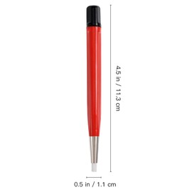 AOKWAWALIY Fibreglass Scratch Brush Pen Watch Cleaning Pen Fibreglass Scratch Brush Pen for Cleaning Jewellery Watches Electronics and Corrosion