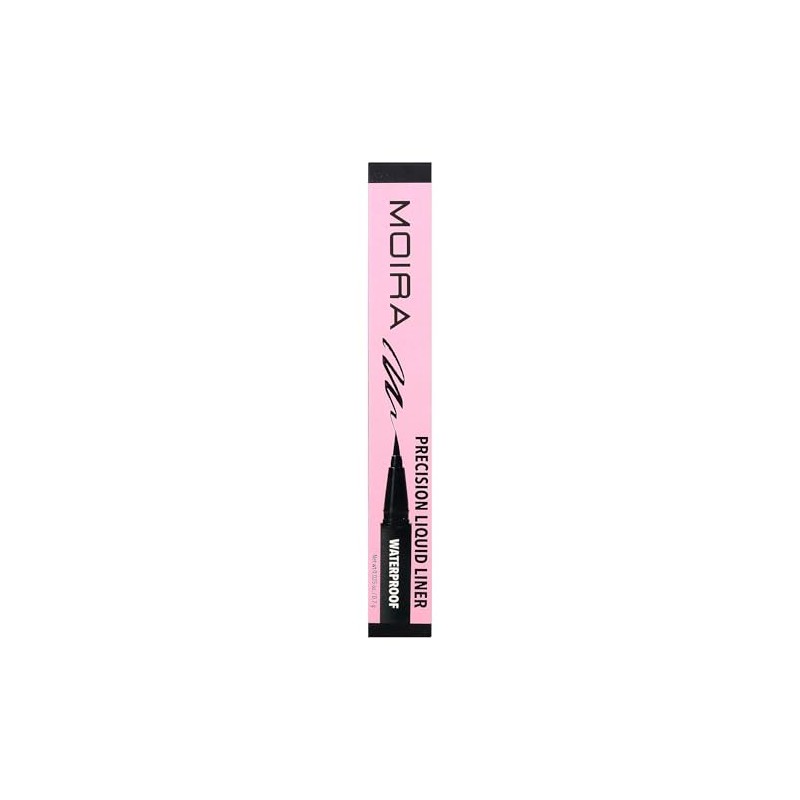 Moira Delineador Líquido Negro Precision Liquid Liner (001, BLACK)