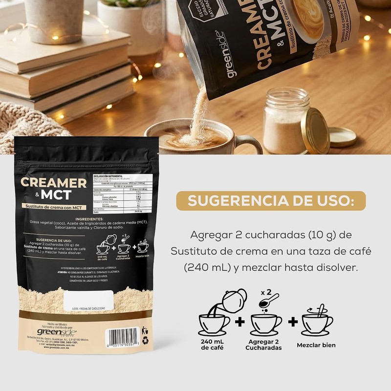 Creamer Vegetal con MCT y Aceite de coco - 150