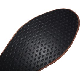 Magic Absorbent Ultra Thin Lambskin Leather Insoles with Breathable Activated Carbon Bottom