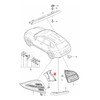 Tail Lamp Inner Cover Durable Long Lasting Waterproof Antidust Inner