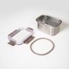 LocknLock Stainless Steel Food Storage Containers with Lids, Metal Lunch