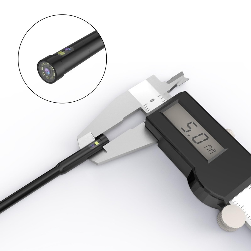 Fiberscope Cable without Screen for AM500 (5mm-5m Dual Camera)
