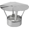 Stainless Steel Chimney Cowl Stove Pipe Rain Cover Protector Cap