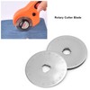 10pcs 45mm Rotary Cutter Refill Blades for Cutting Leather Fabric