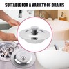 Universal Bath Plug for 40-45mm Holes - Stainless Steel Drain
