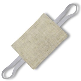 Door Slam Stopper - Noise Reducing Latch Cover Door Noise Blocker with Elastic Straps - Durable Door Silencer with Thick Fabric for Safety & Quiet Rooms - Fits All Doors 4"x3" Pack of 1