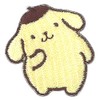 Minoda S01Y9107 Sanrio Popular Character Mini Patch Pom Pom Pudding