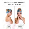 SATINIOR 8 Pieces Turbans African Pattern Knot Headwrap Bohemian Print