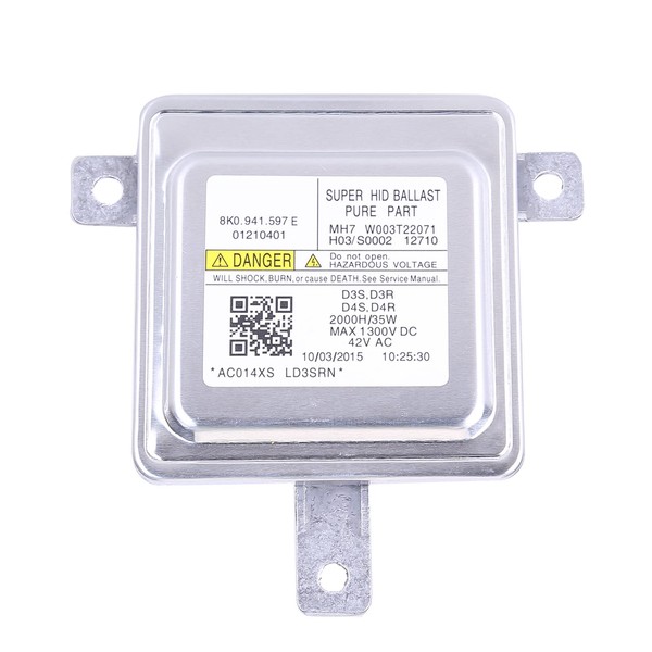 8K0941597 HID Ballast Control Unit Xenon 35W D3S D3R D4S