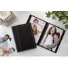 Neil Enterprises Inc. 4x6 Black Photo Album with White Stitching