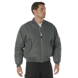 Rothco Fits Gun Metal Grey  Jacket Flight MA-1 Small72890-S