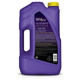 Royal Purple SAE 5W-20 Synthetic Motor Oil – 7 quarts and a 20-59 Extended Life Premium Oil Filter