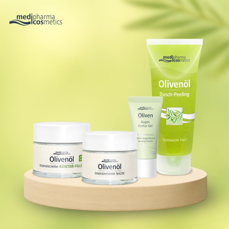 Olive Oil Eye Contour Gel – With Hyaluronic Acid &