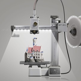 UniTak3D A1 Mini LED Light Strip 24V 270mm Easy Installation High Brightness Light Bar with 780mm Cable ONLY Compatible with Bambulab A1 Mini 3D Printer