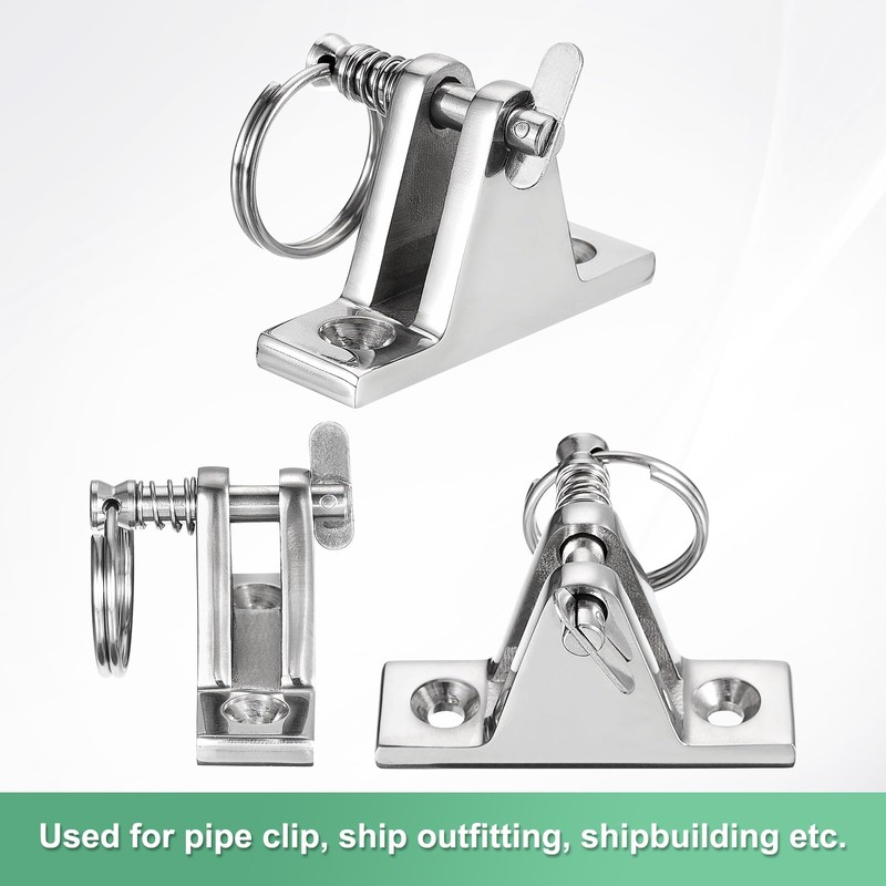 M METERXITY 2-Pack Quick Release Pins, 316 Stainless Steel 8mm
