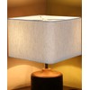 16x16x10 Rounded Corner Premiere Hardback Shallow Square Drum Lampshade Textured