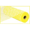 Craig Bachman 10" Yellow Snowdrift Deco Mesh 10 Yards (Yellow,