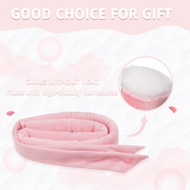 Dorzu Curler Curls Without Heat, Curls Overnight, Hair Curler No Heat DIY Hairstyle Set for Long Medium Hair