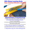4 Pieces Colorful Knitting Loom Hook Tool Loom Knit Hook